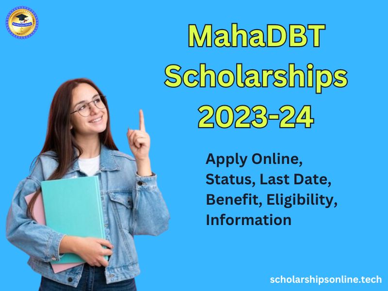 MahaDBT Scholarships 2023-24